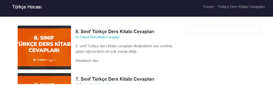 Türkçe 5. Sınıf Ders Kitabı Cevapları