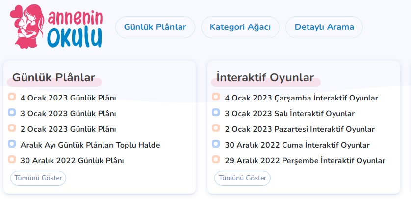 Ana Sınıfı Öğretmen Dosyası