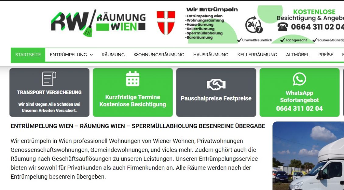 wohnungsentrümpelung wien