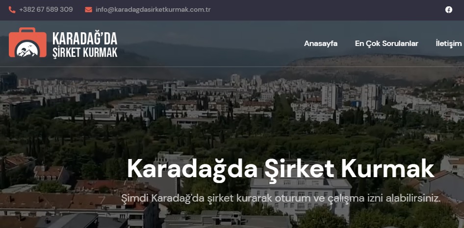 Montenegro Karadağ’da şirket kurmak 