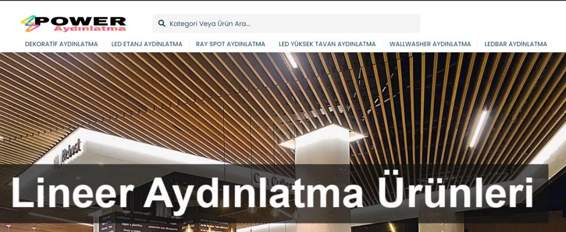 LED Yüksek Tavan Aydınlatma