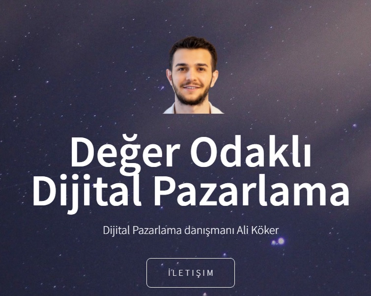 Ali Köker Dijital Pazarlama Danışmanınız