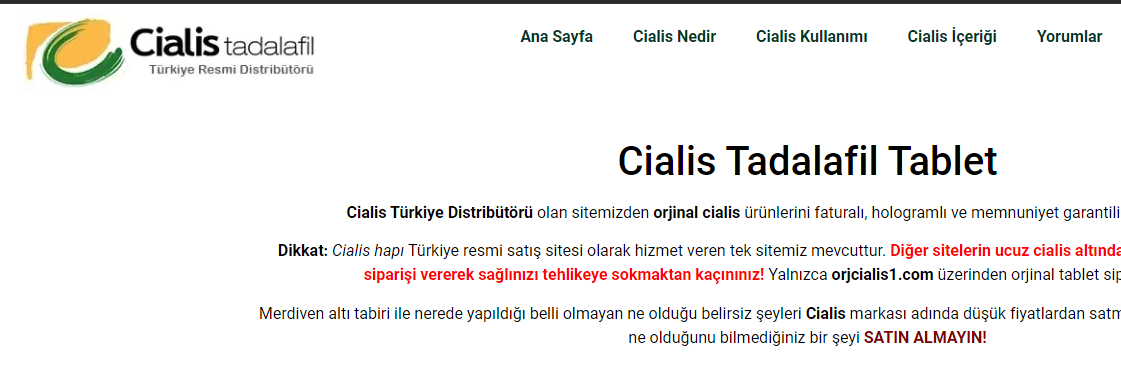 Cialis: Ereksiyon Sorunu İçin Bir Çözüm Mü?