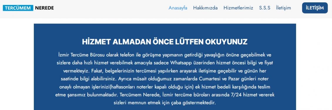 İzmir’deki Tercüme Büroları