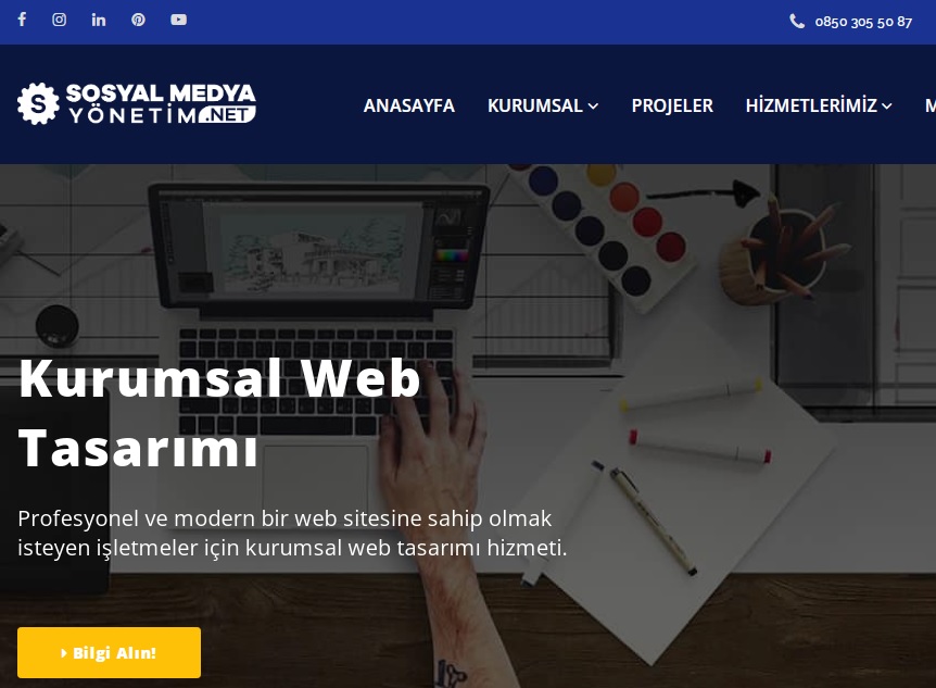 Sosyal Medya Yönetimi ve Kurumsal Web Tasarımı