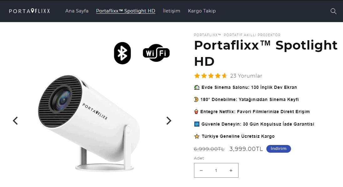 Portaflixx Spotlight 4K