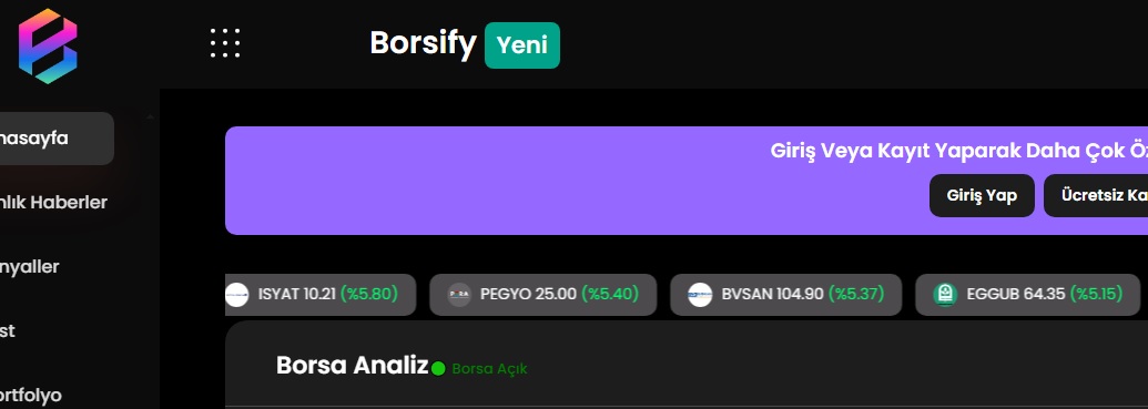 Borsa Yorum