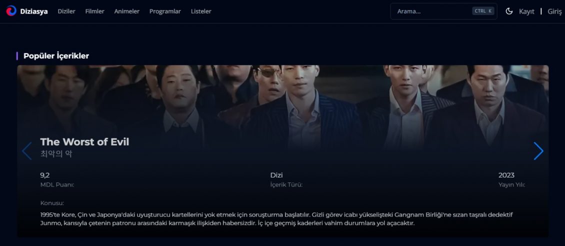 Kore dizileri izle