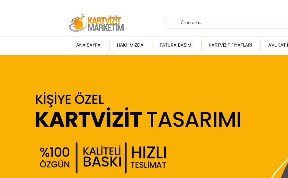 Kartvizit baskı