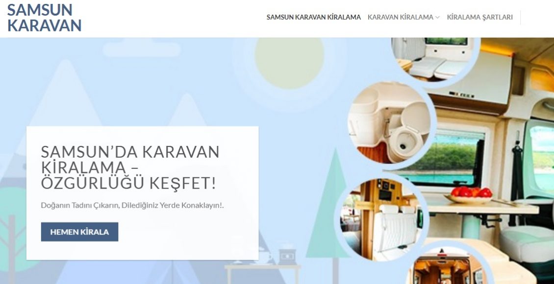 Samsun karavan kiralama