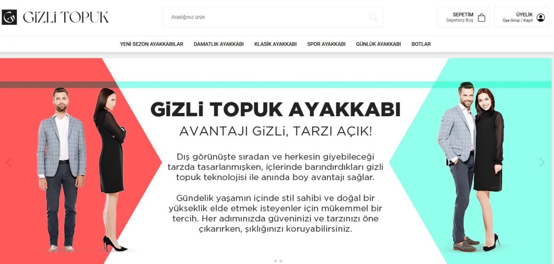 Gizli Topuk Ayakkabı