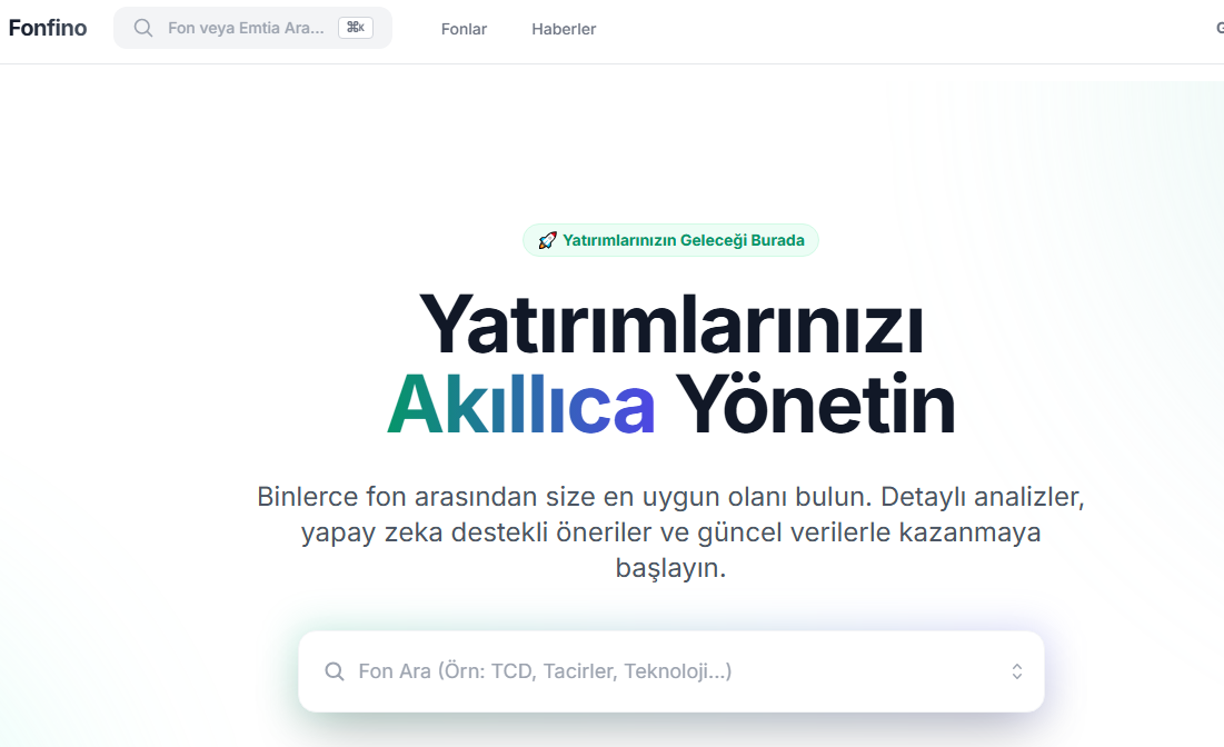Yatırım Fonu Portföy Takip