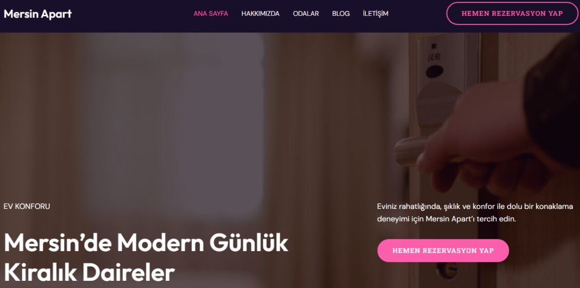 mersin günlük apart