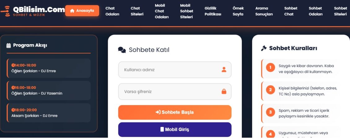 Ücretsiz Sohbet
