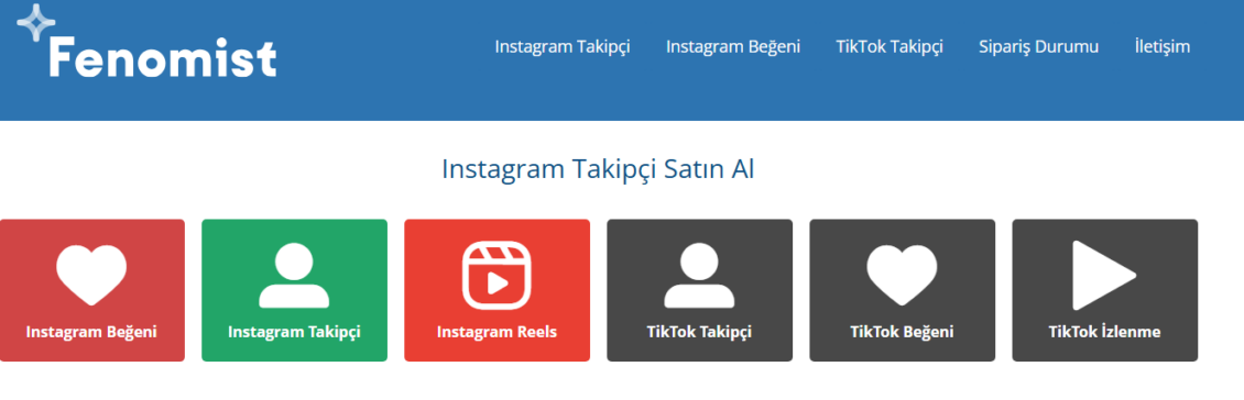 İnstagram takipçi satın al