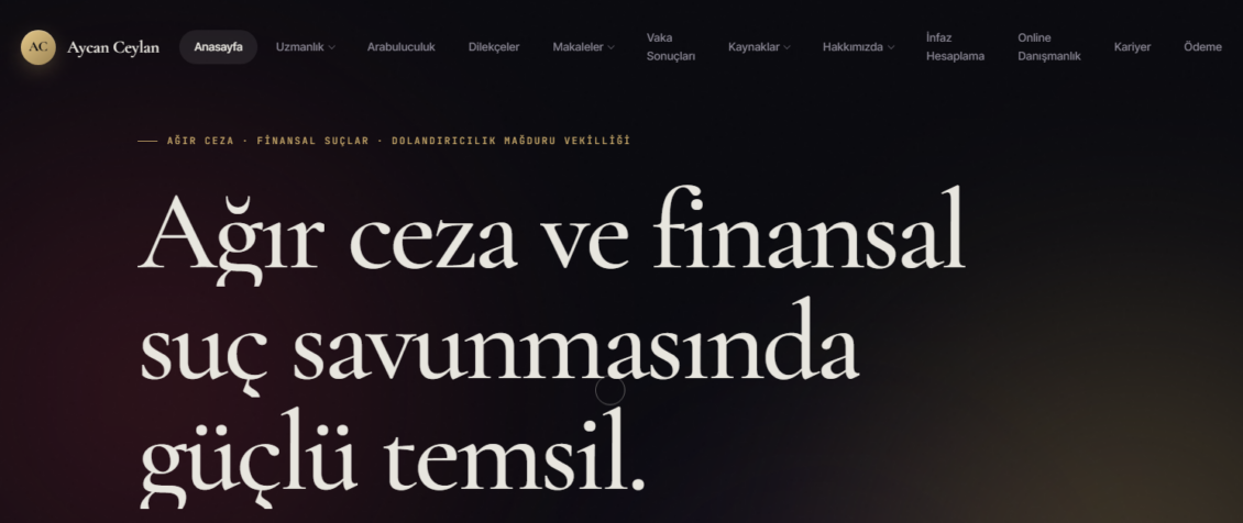 Nitelikli dolandırıcılık avukatı