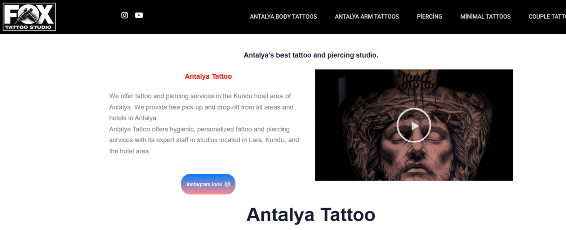Antalya Tattoo