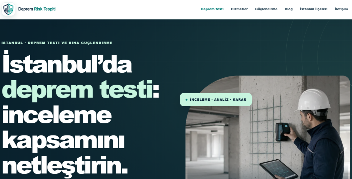 Deprem testi