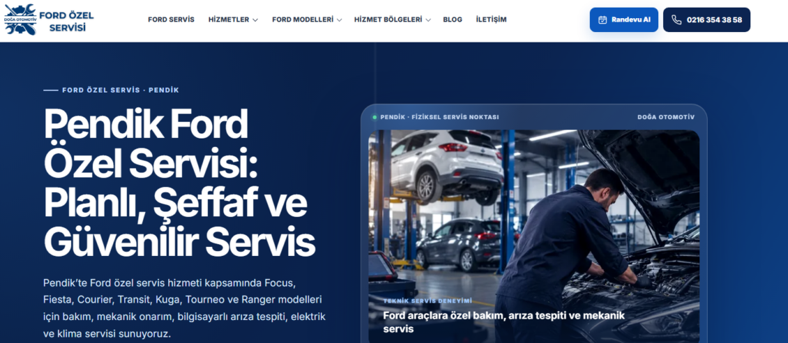 Tuzla Ford Servisi