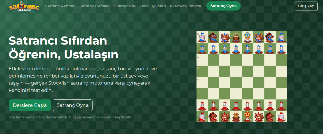 satranç oyna